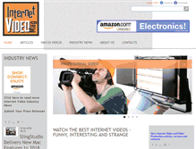 Tablet Screenshot of internetvideomag.com